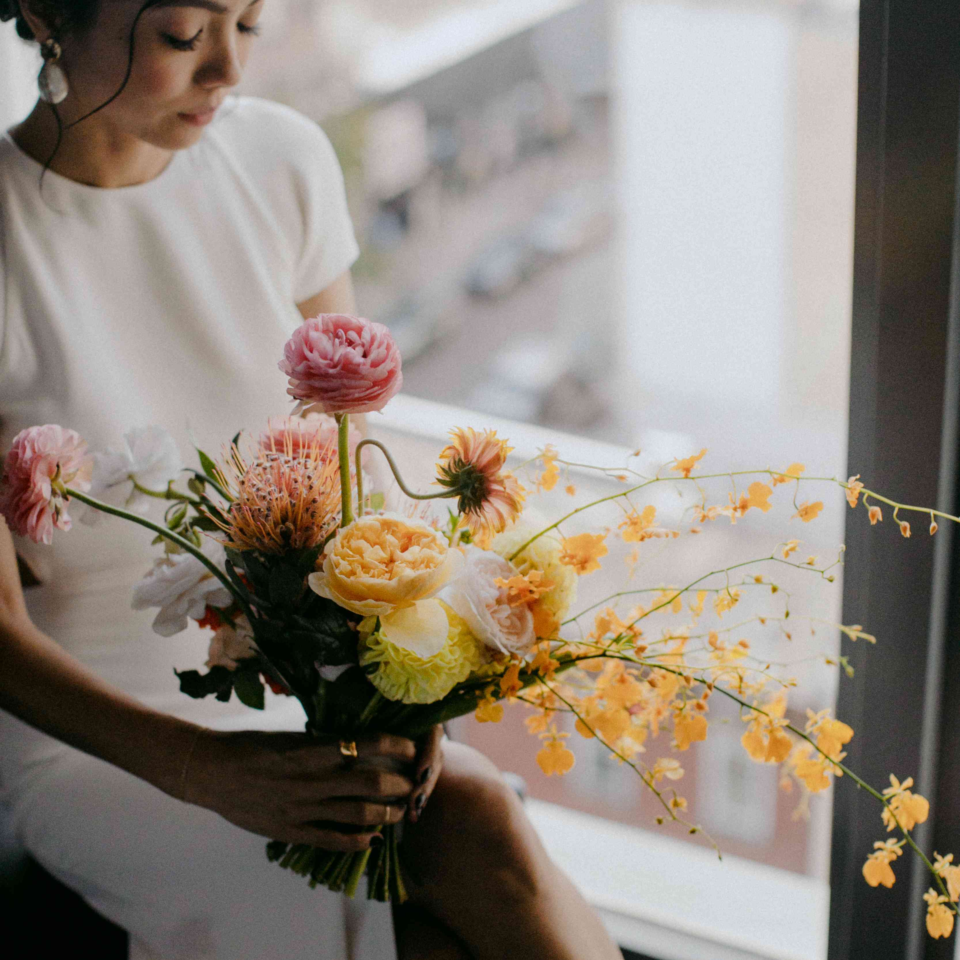 < p >新娘的花束< / p > < br > < br >