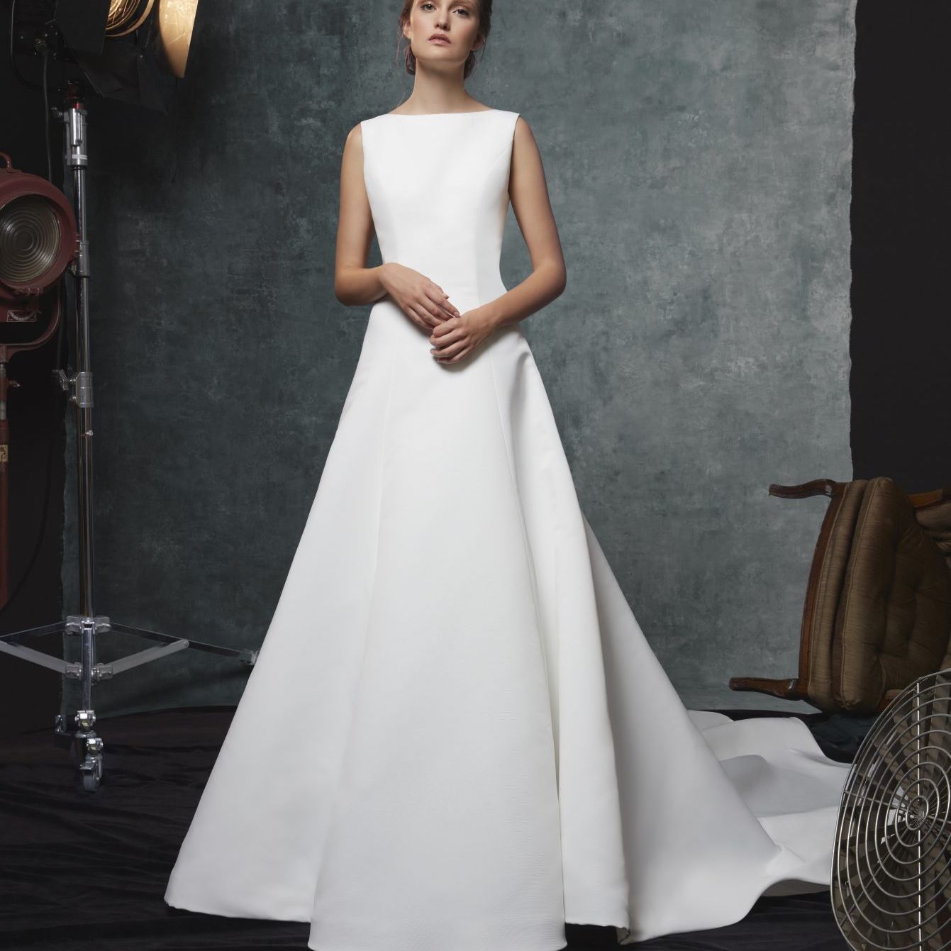 Sareh Nouri a字型婚纱