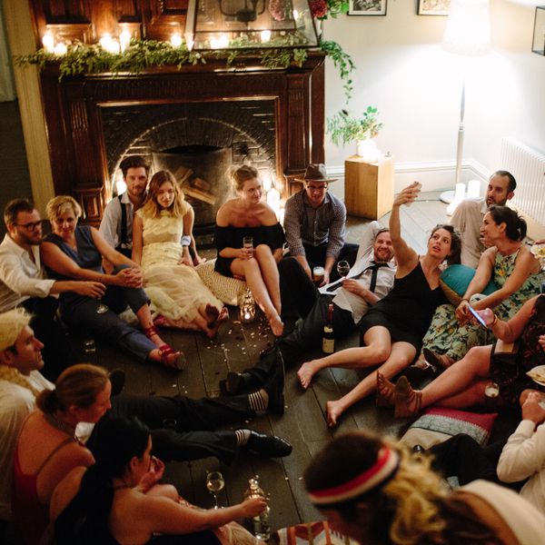 新娘和新郎的客人