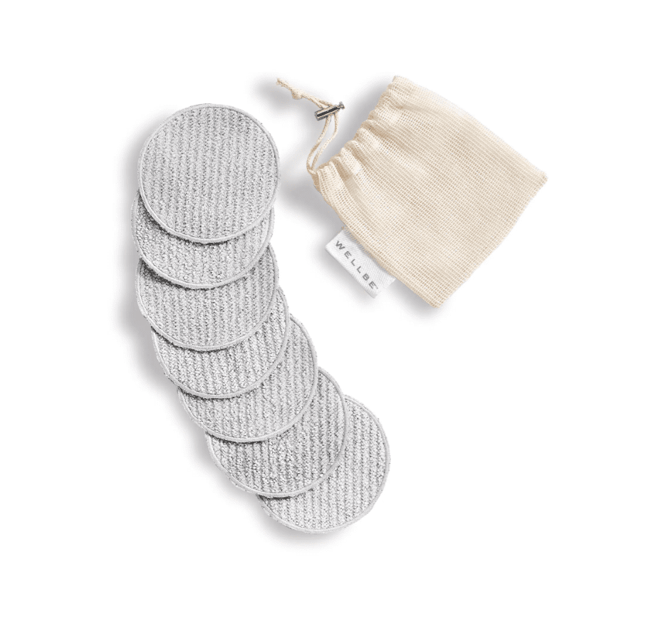 一套7块可洗化妆布