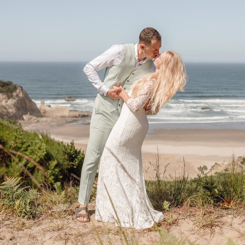 太平洋城,俄勒冈州的婚礼