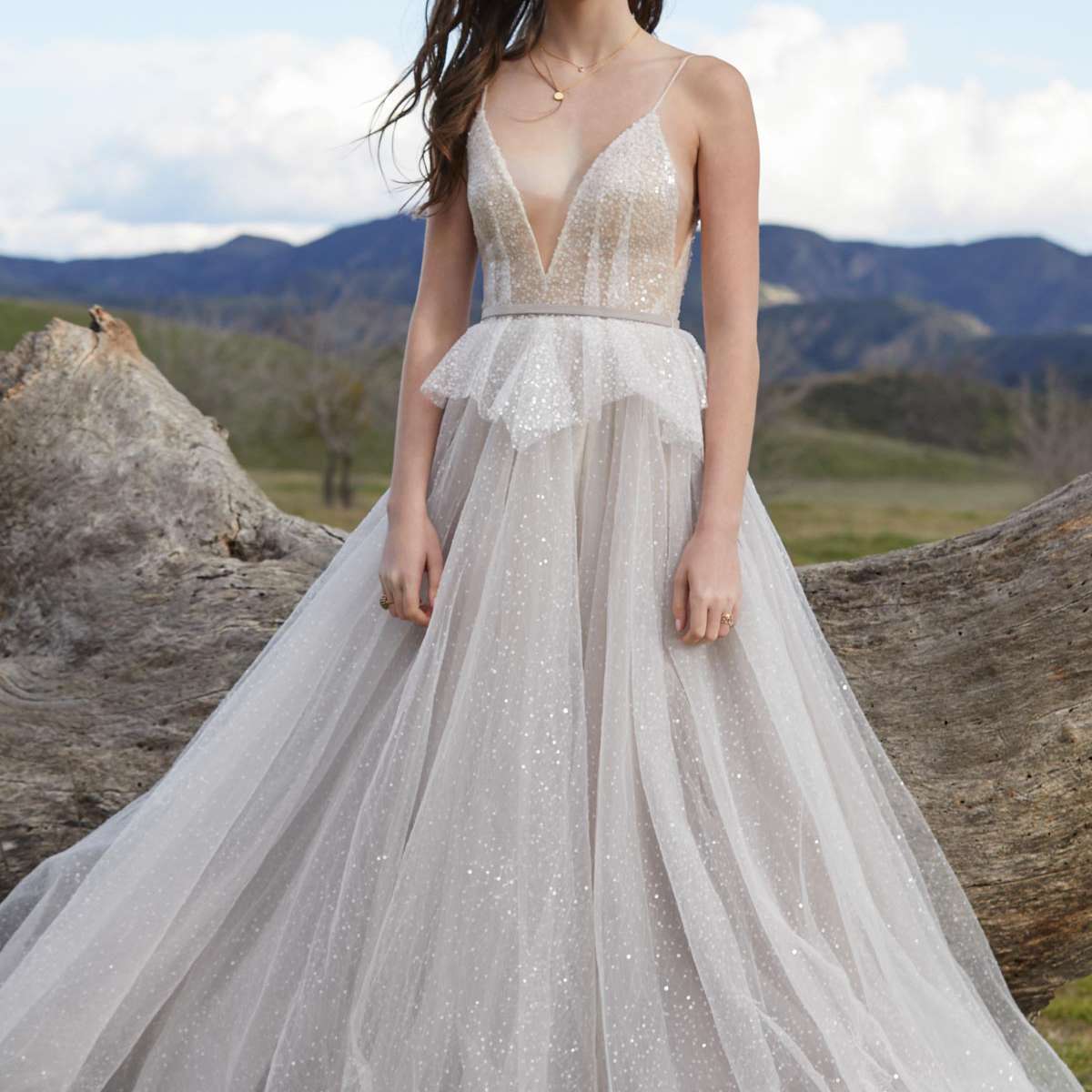 Willowbyby Watters Larimar gown