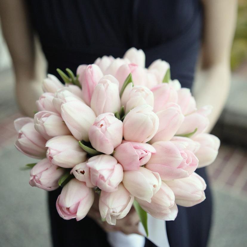 郁金香婚礼花束