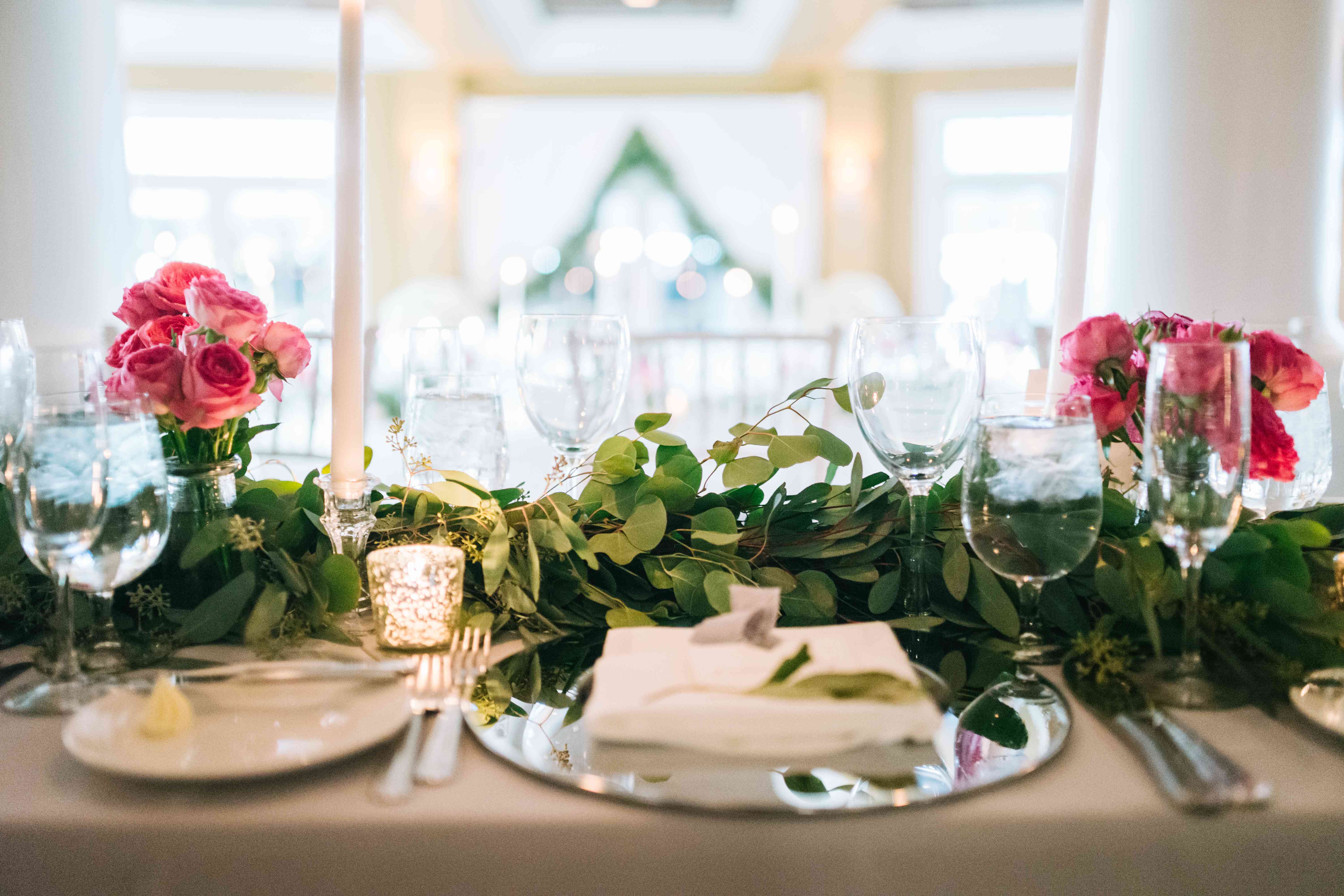 接待台绿化跑步者