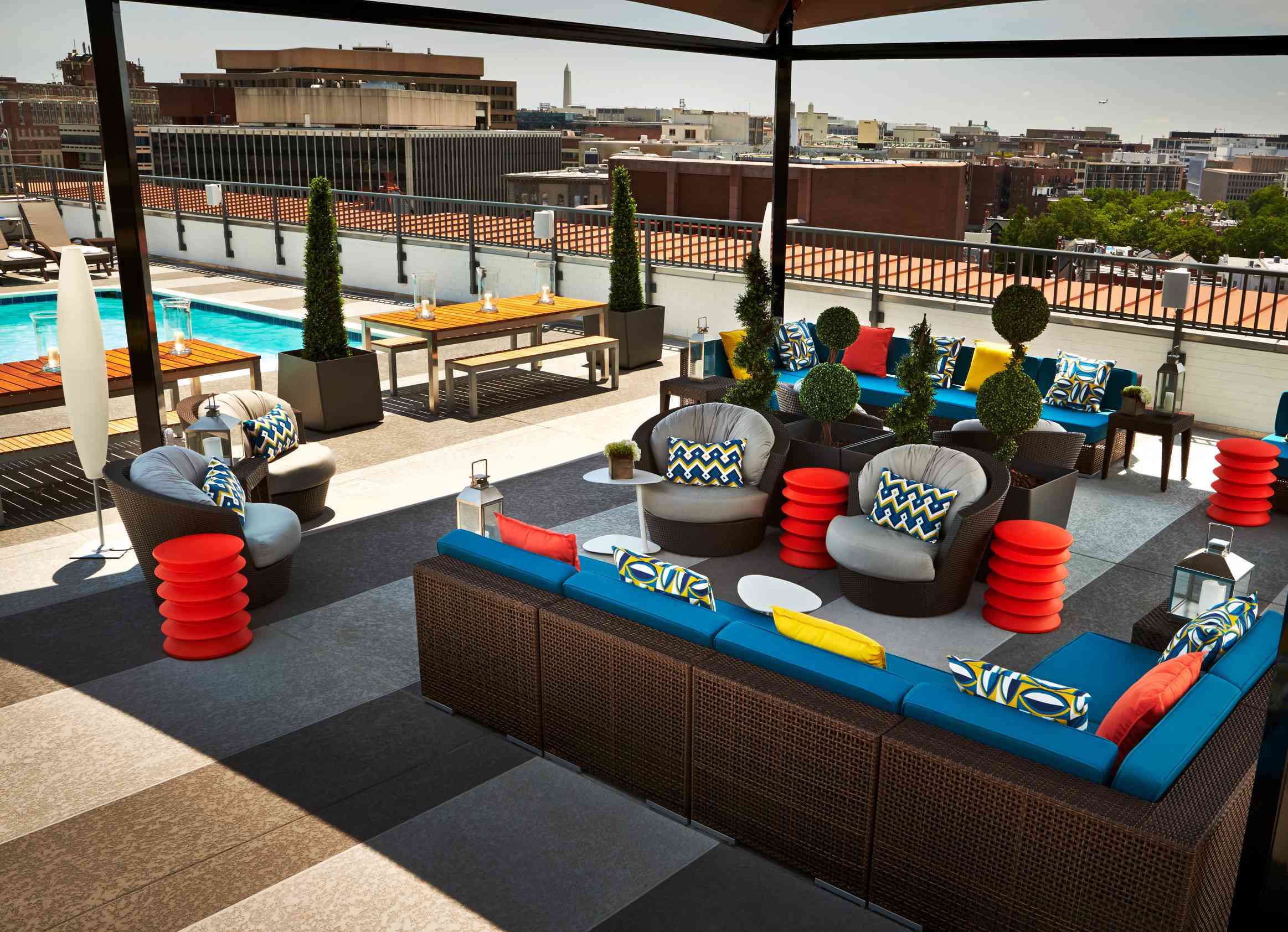 使馆区酒店特区屋顶