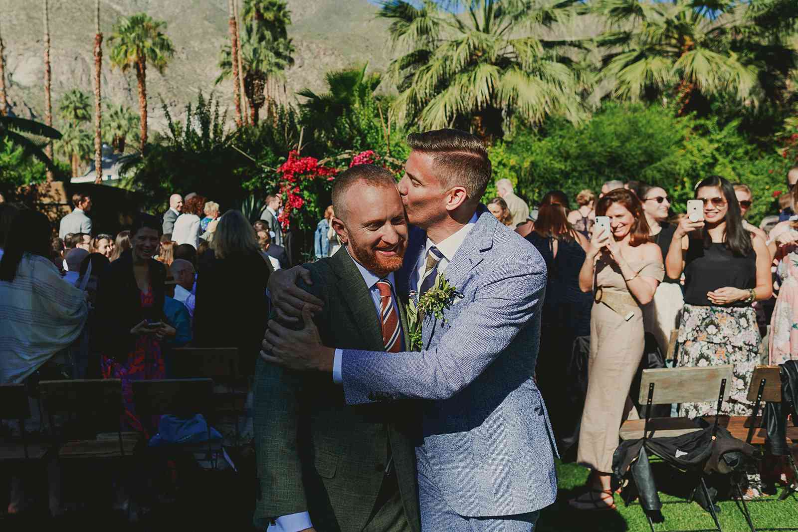 新婚夫妇离别仪式