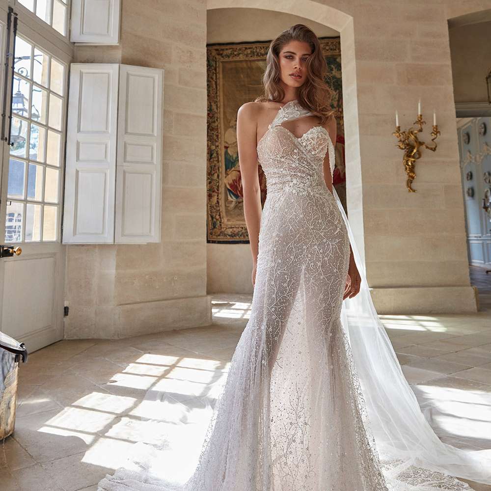 花式白由加利亚Lahav婚纱