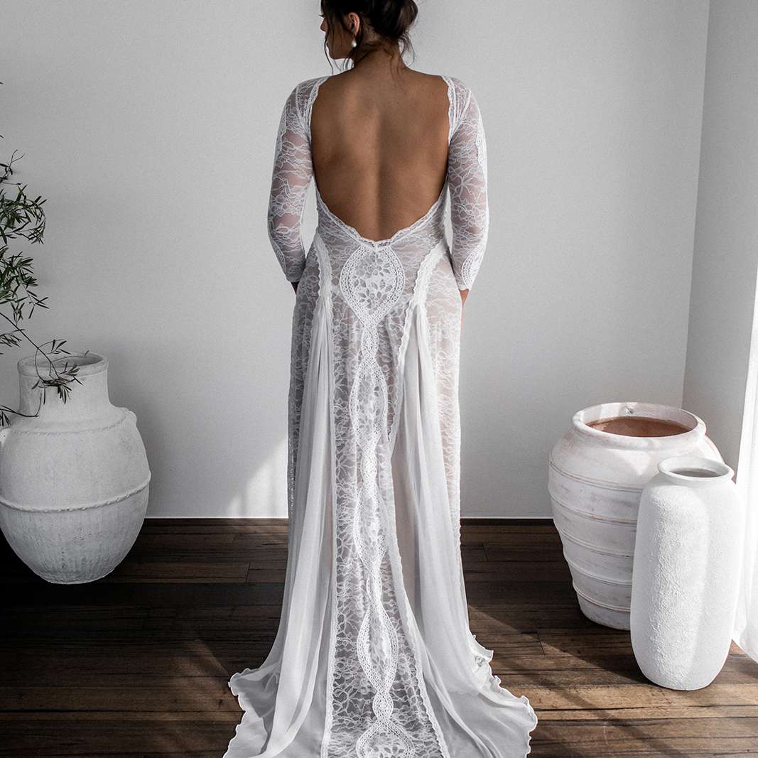 格蕾丝喜欢蕾丝婚纱