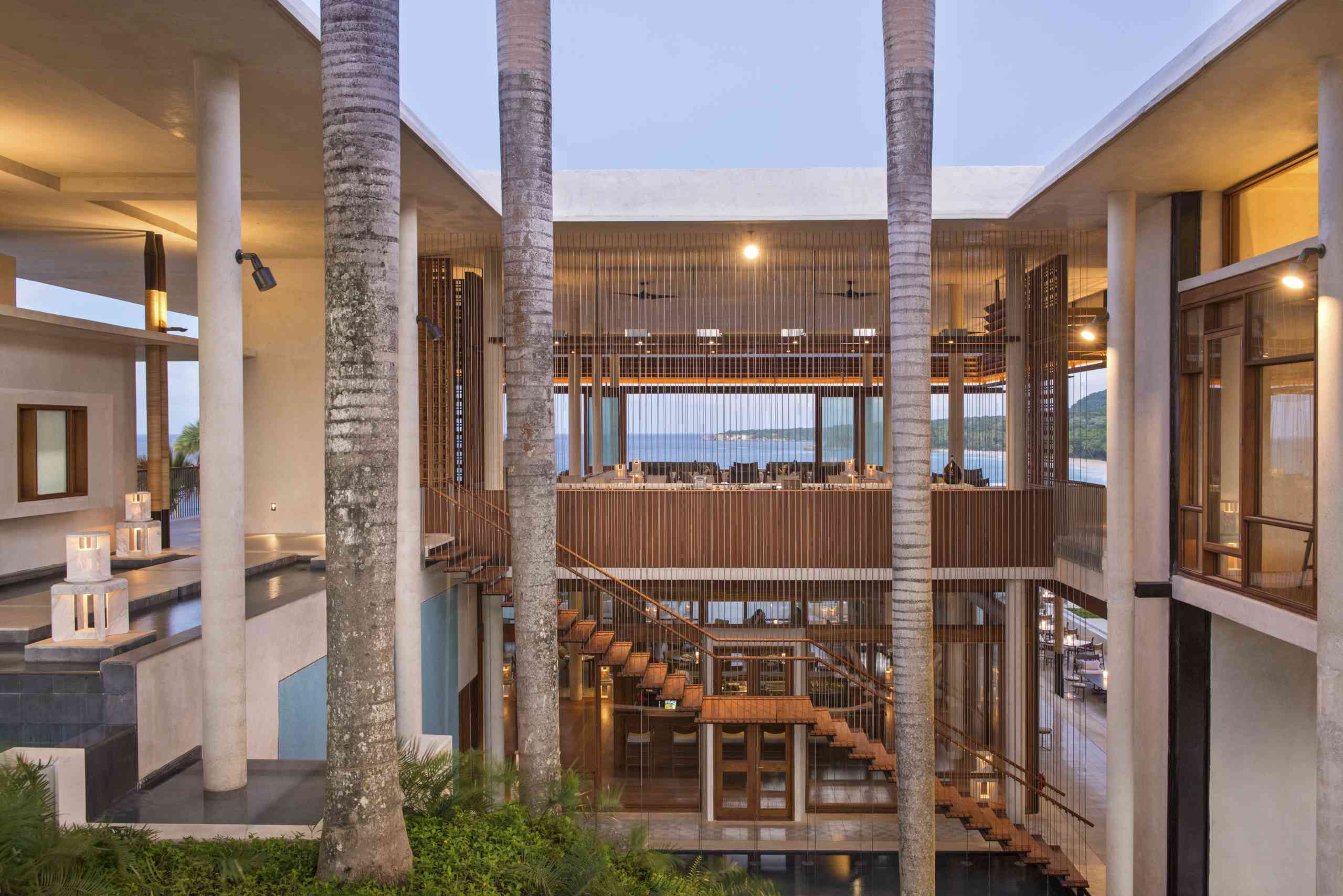 多米尼加共和国Amanera度假村的Casa Grande中庭