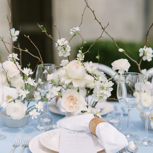 冬季婚礼tablecape