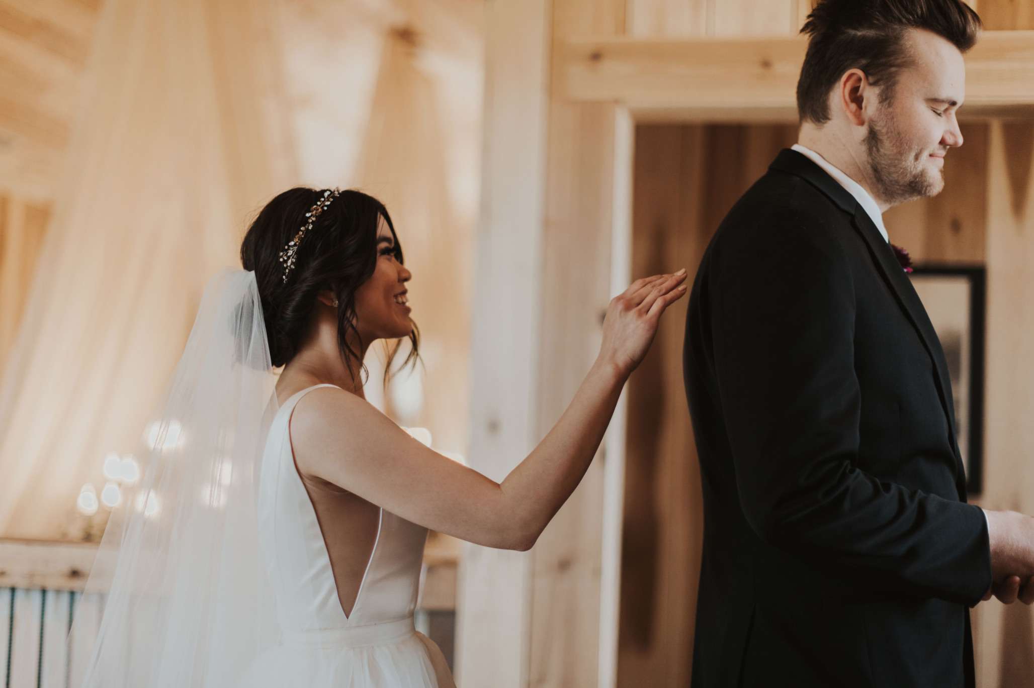 新娘新郎接近为先看看