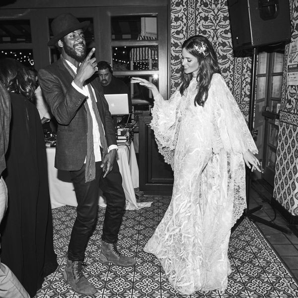 新郎新娘在舞池