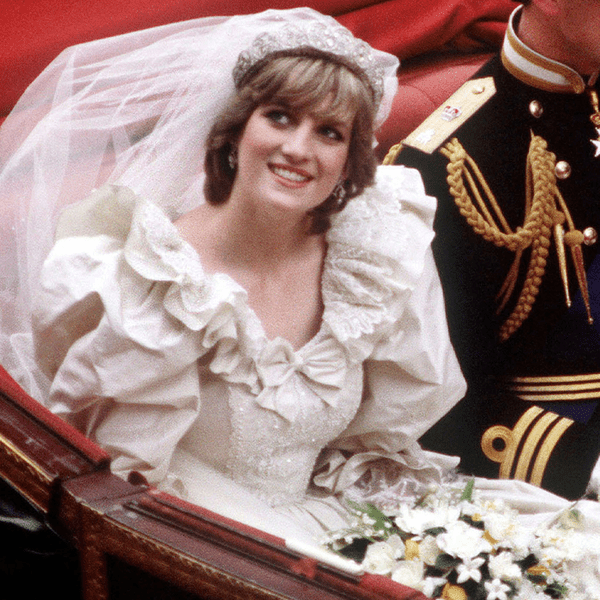 公主戴安娜婚纱礼服