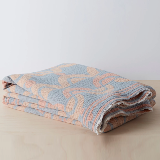 最好有图案的毛毯