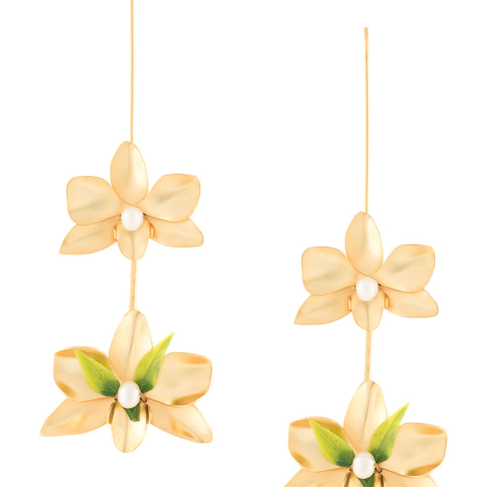 梅塞德斯萨拉查花耳环