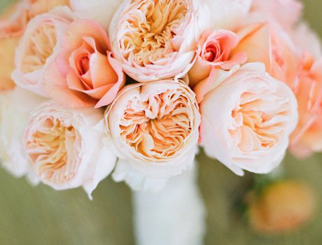 A peach bouquet
