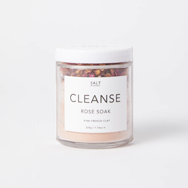 盐由亨德里克斯干净的玫瑰浸泡