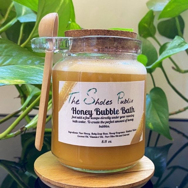 Sholes Publix Co天然蜂蜜泡沫浴