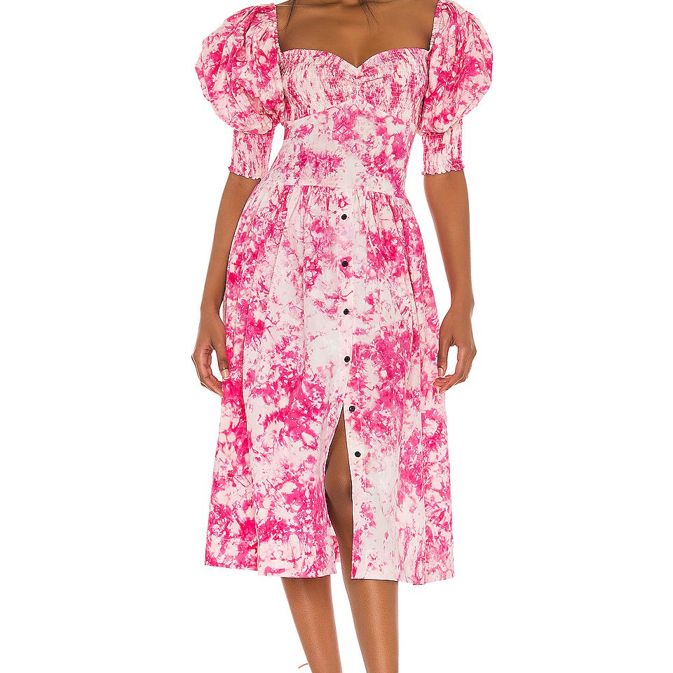 SWF泡芙袖甜心连衣裙$ 349