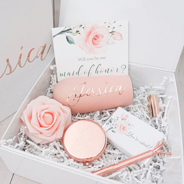 伴娘求婚礼盒