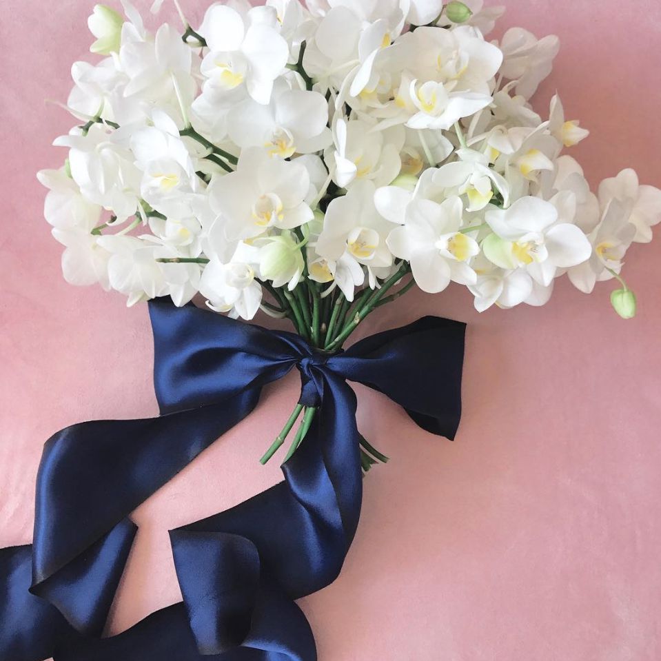 兰花花婚礼花束