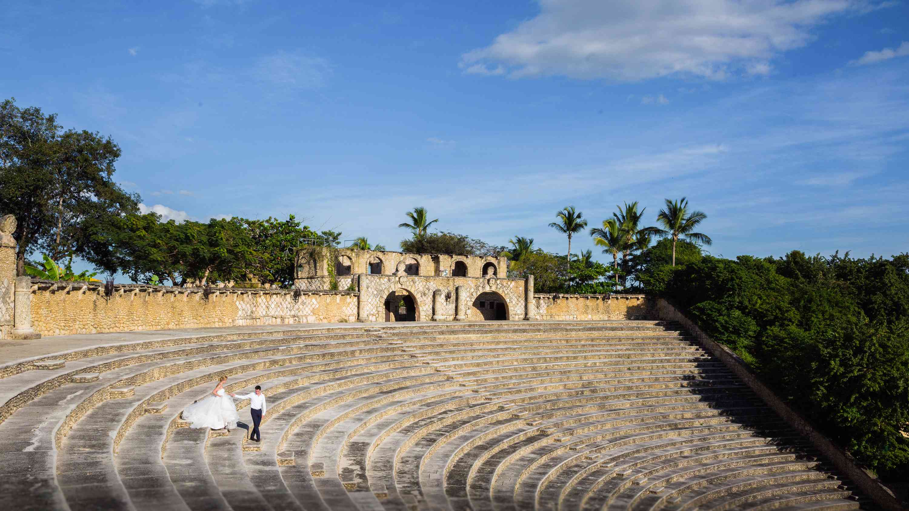 夫妇在陈里风格的步骤