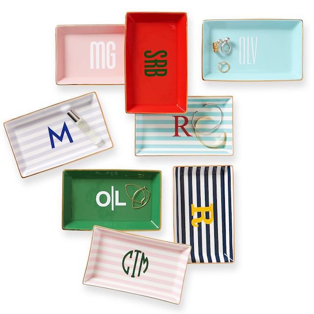 马克和格雷厄姆Monogram Catchall托盘