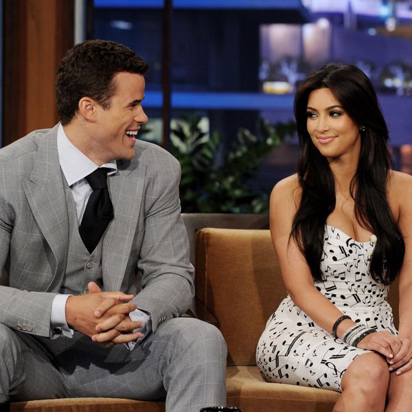 <p>Kris Humphries and Kim Kardashian</p>