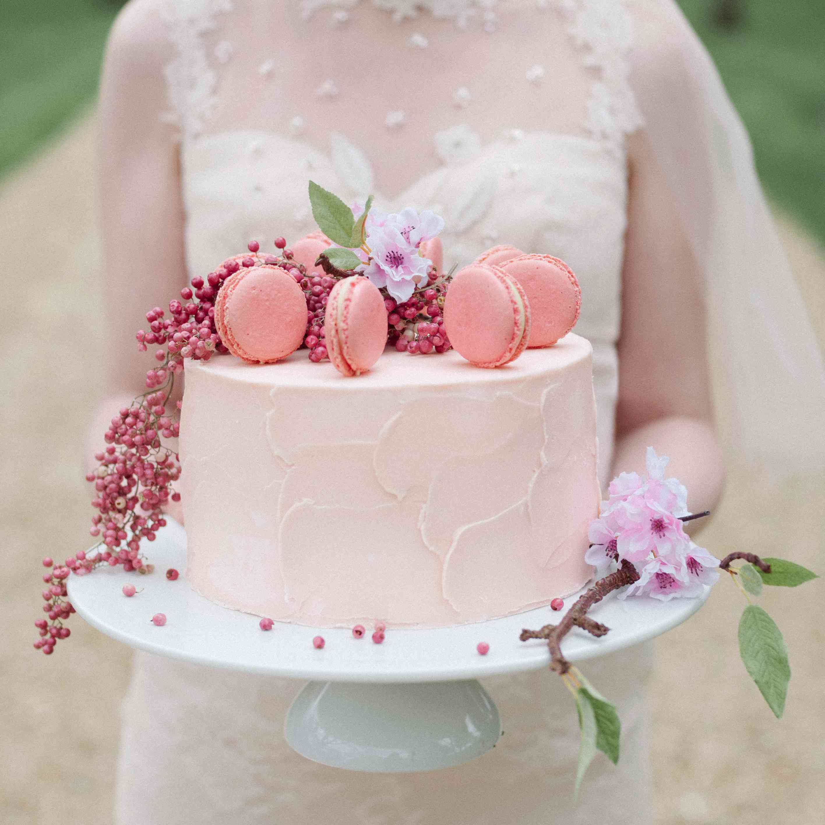 单层马卡龙蛋糕