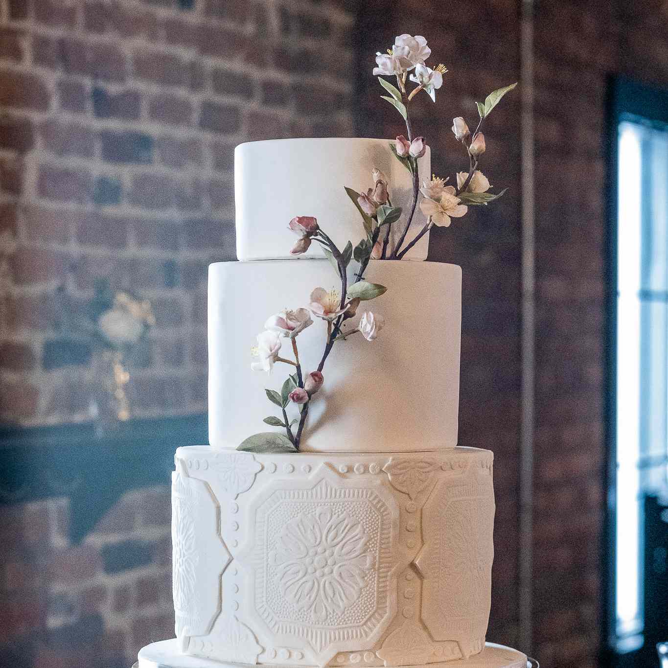 有质感的樱花蛋糕