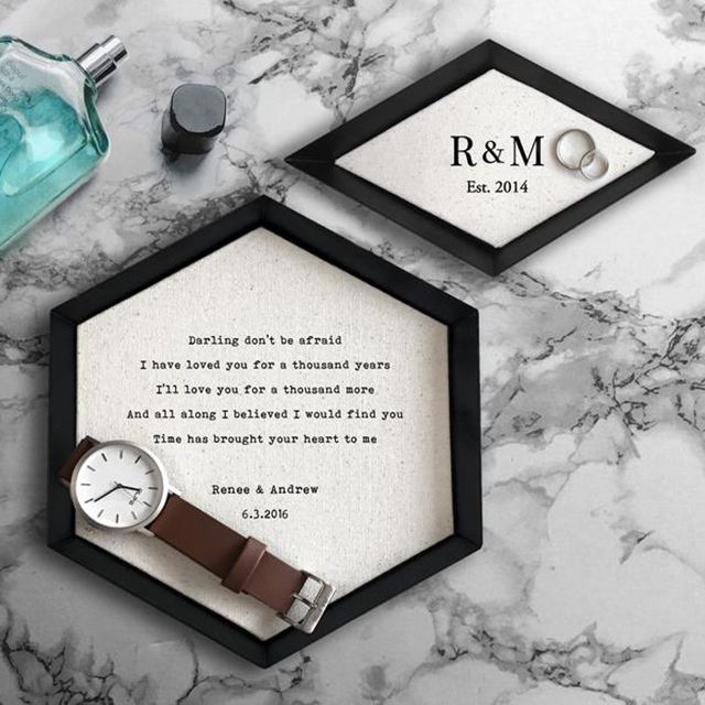 纸周年纪念爱定制托盘