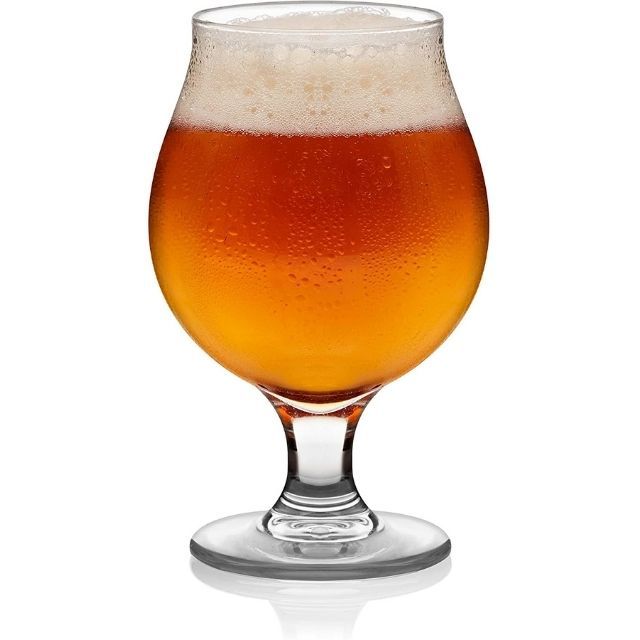 利比工艺酿造比利时啤酒酒杯