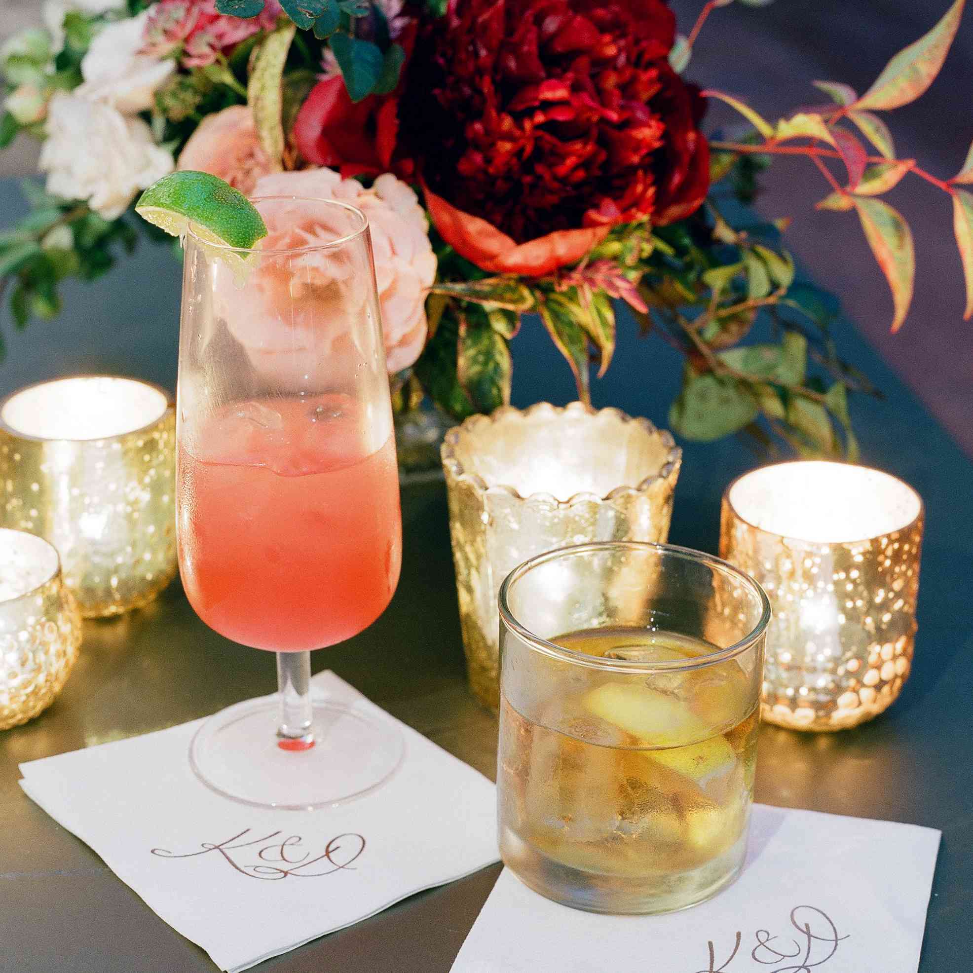 鸡尾酒表详细信息