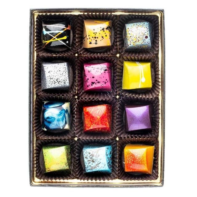 菲利普阿什利巧克力签名12块设计师巧克力