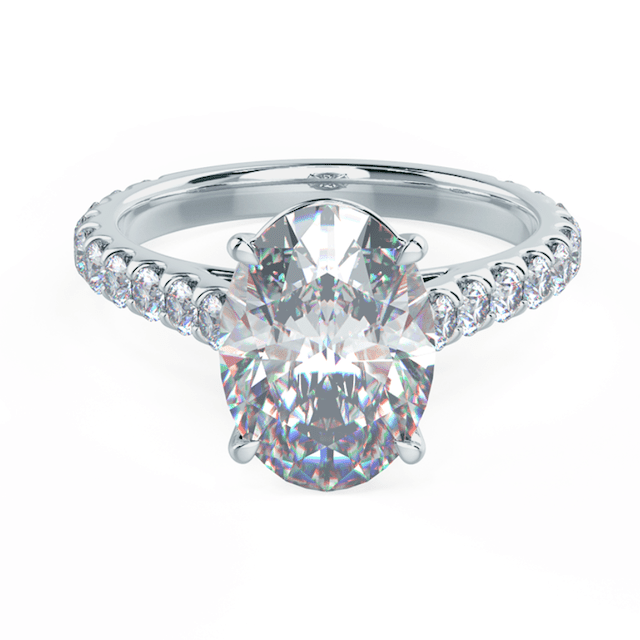 阿达钻石椭圆大教堂密钉镶托