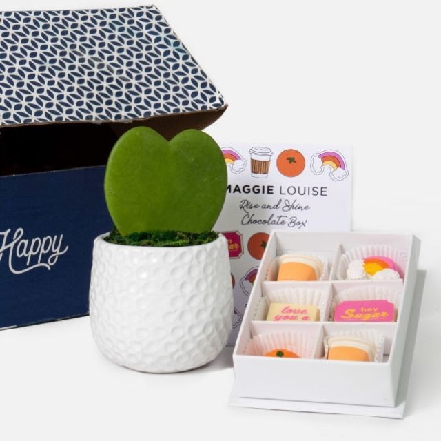 “喜欢你拿铁”多汁和巧克力盒礼盒