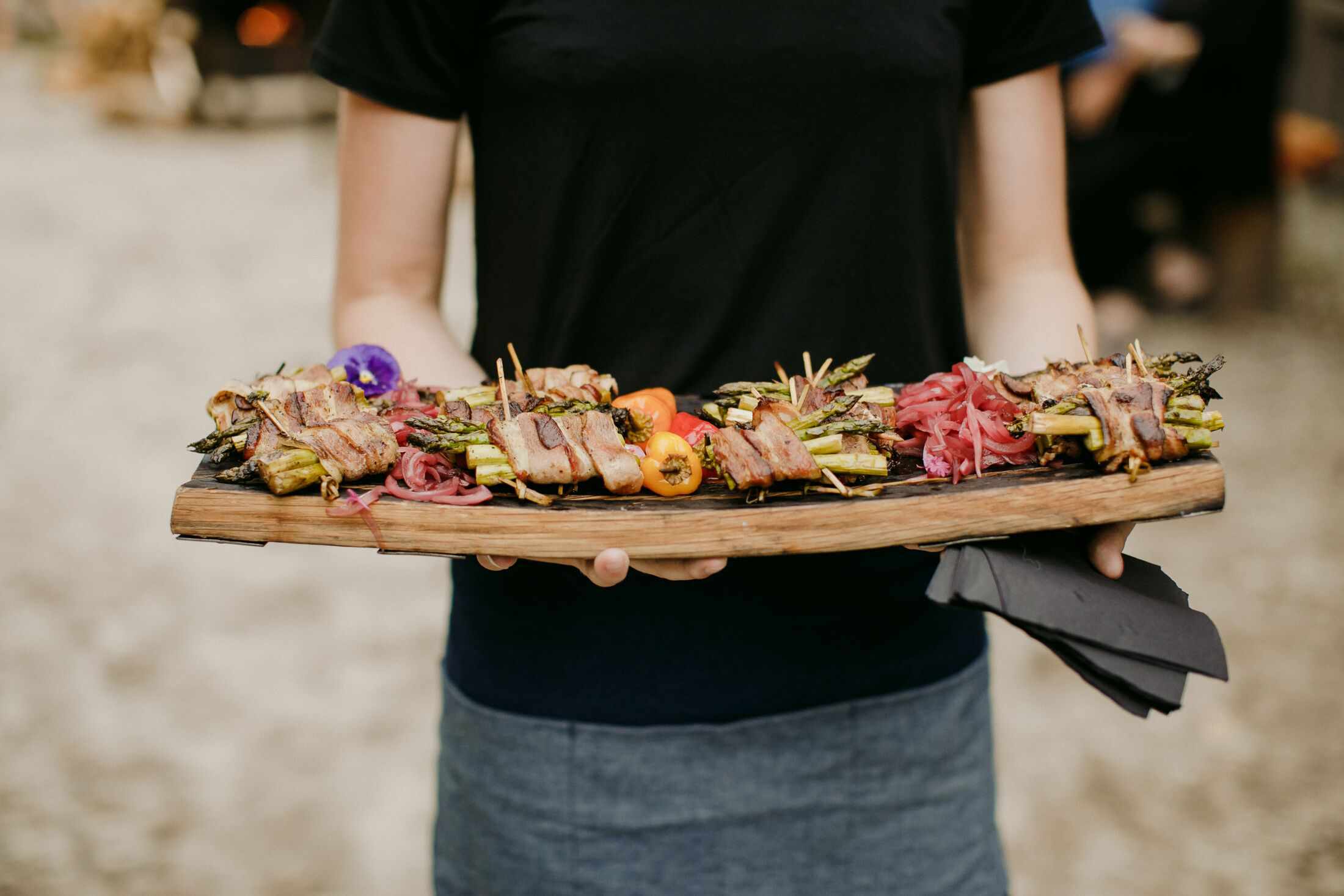 培根裹芦笋制地图
