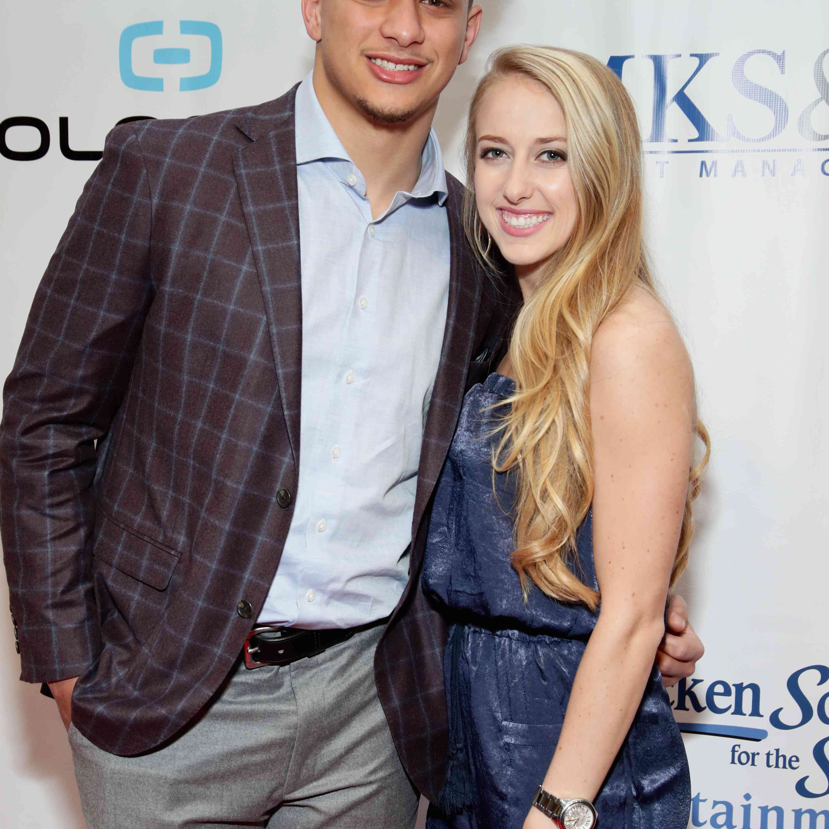 Patricke Mahomes和Brittany Matthews