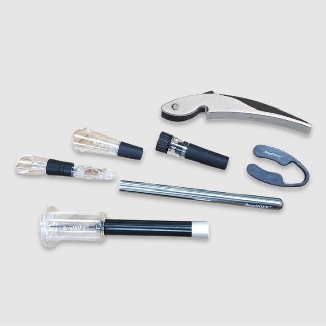 Berghoff Wine Connoisseur 6PC酒套装带开瓶器