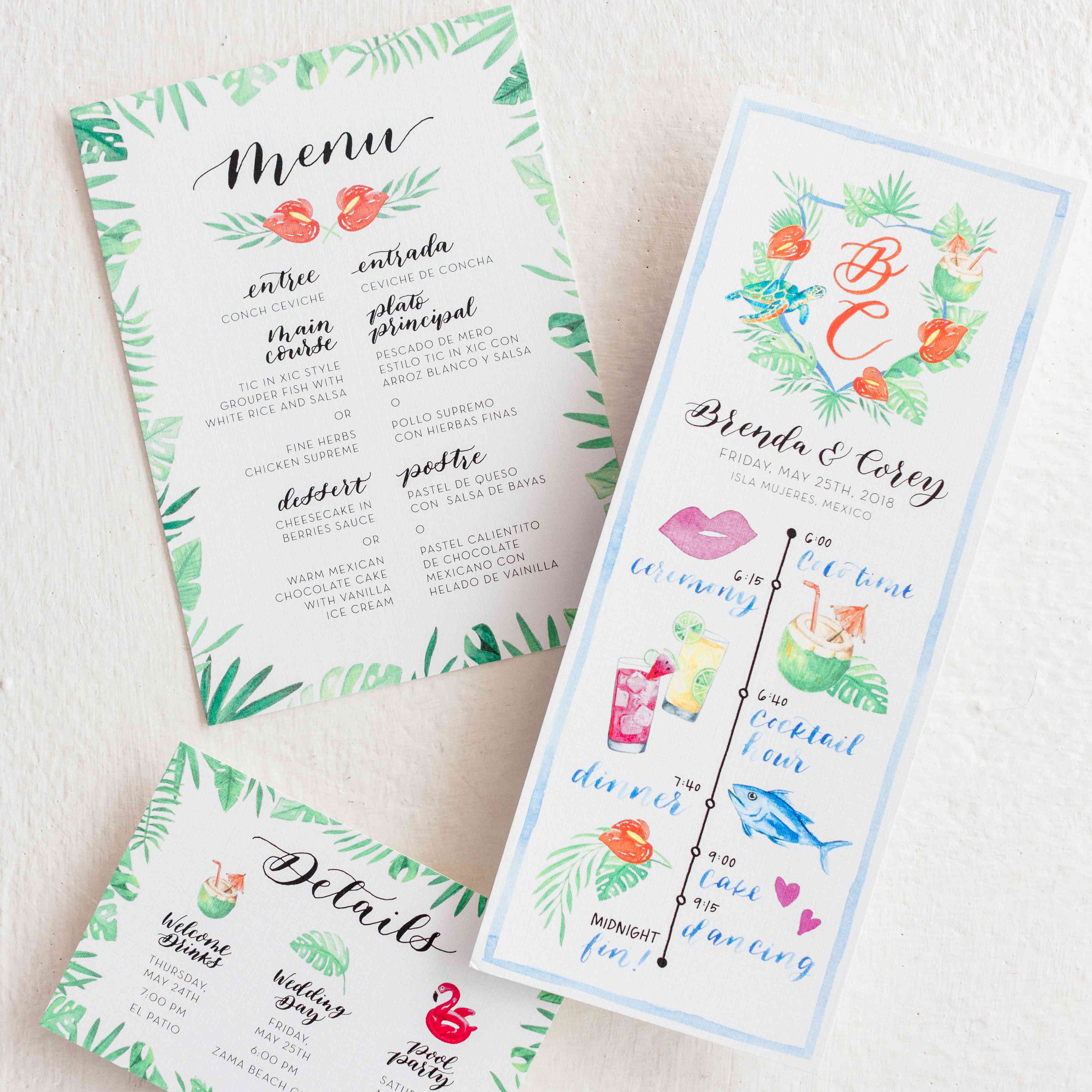 <P>婚礼菜单</ P>