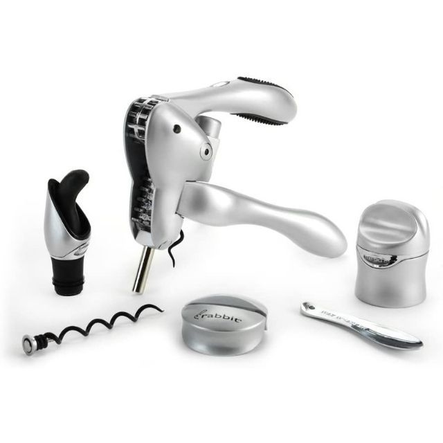 Metrokane的Rabbit Professional 6件葡萄酒工具