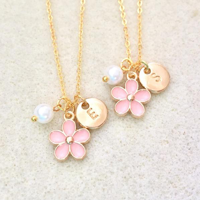 夏季珠宝香格里拉个性化卖花姑娘项链