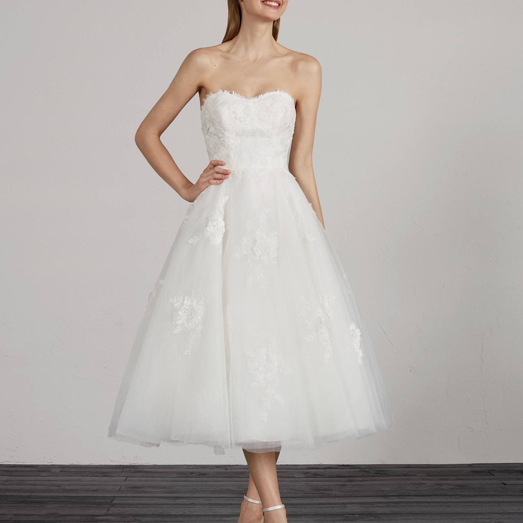 PRONOVIAS Marile茶长婚纱，价格根据要求