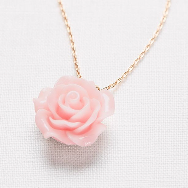 大卫新娘卖花姑娘项链