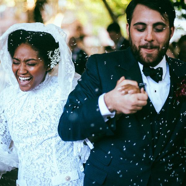 新娘和新郎退场