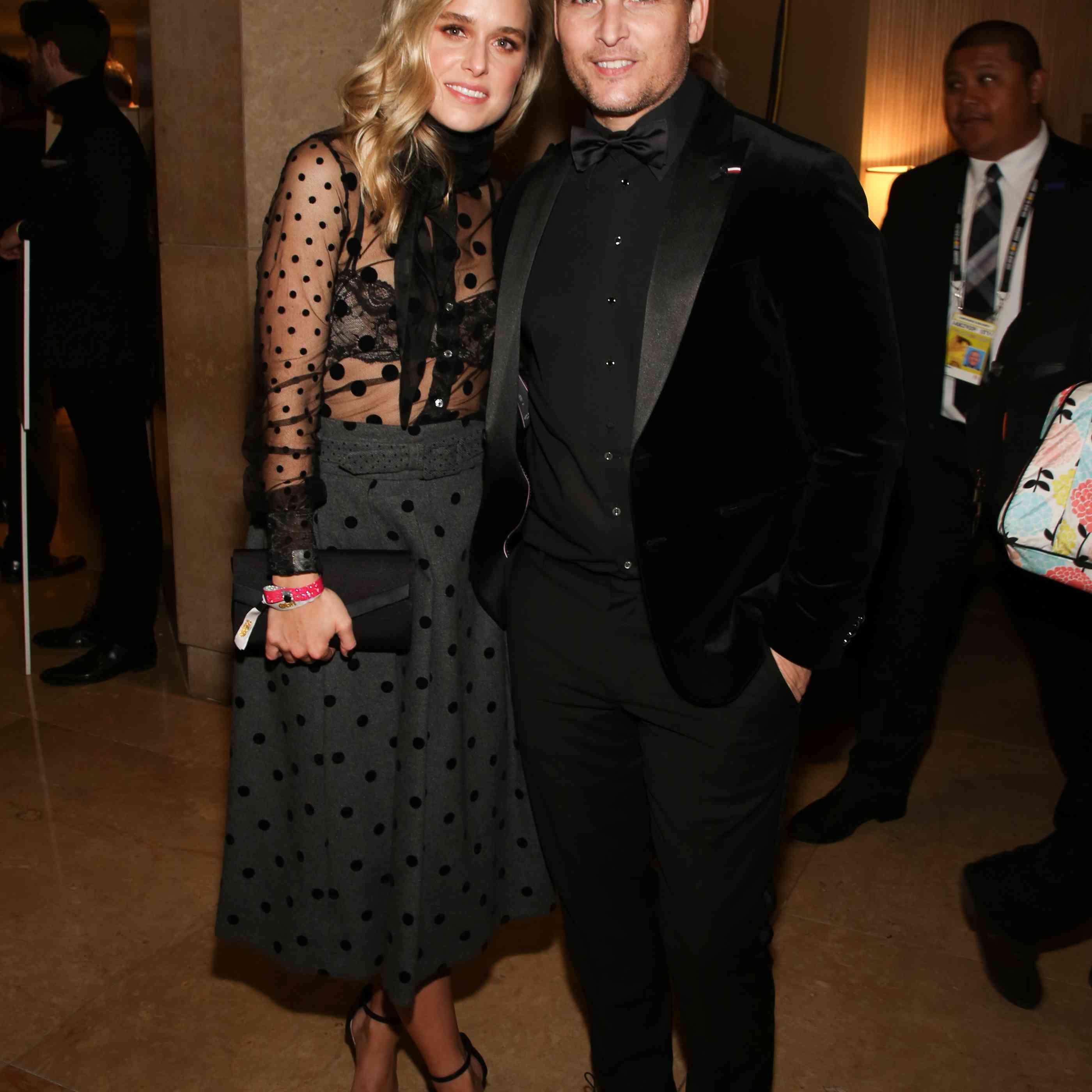 彼得·费辛内利和莉莉·安妮·哈里森＂class=