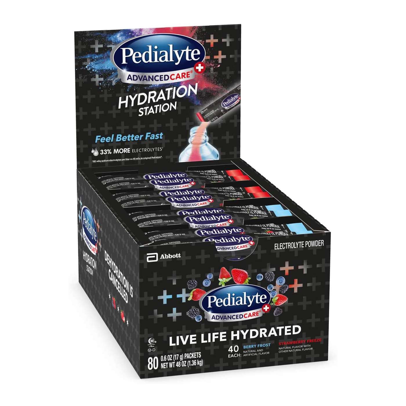 Pedialyte多包电解质水合饮料