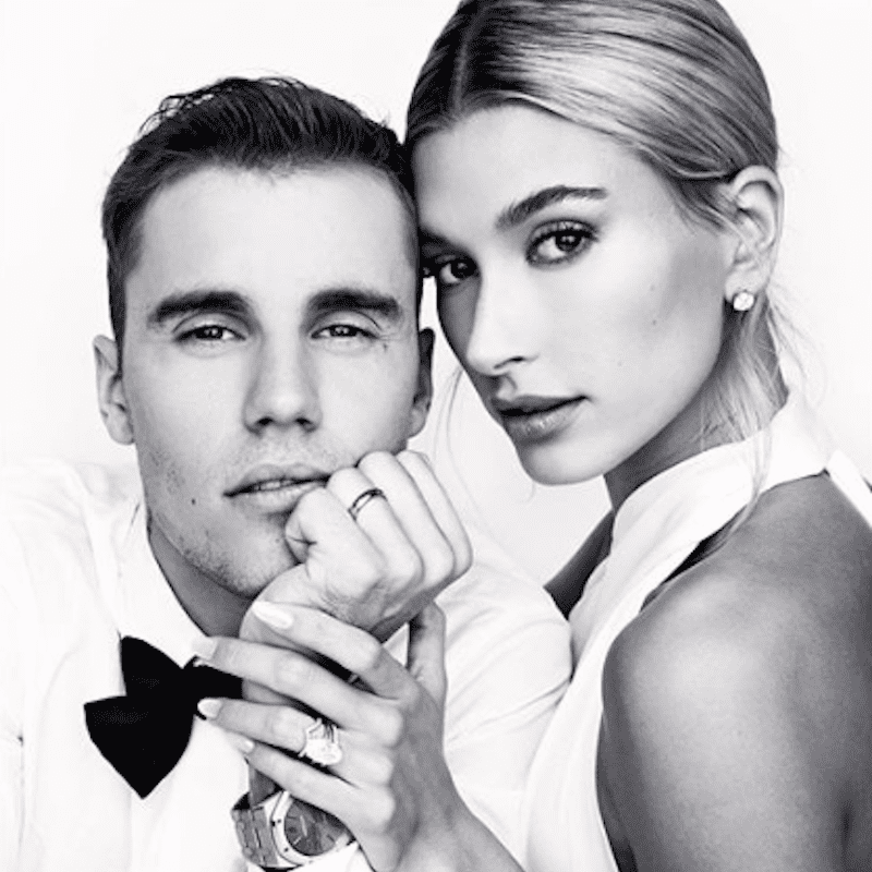 贾斯汀·比伯和黑利·鲍德温