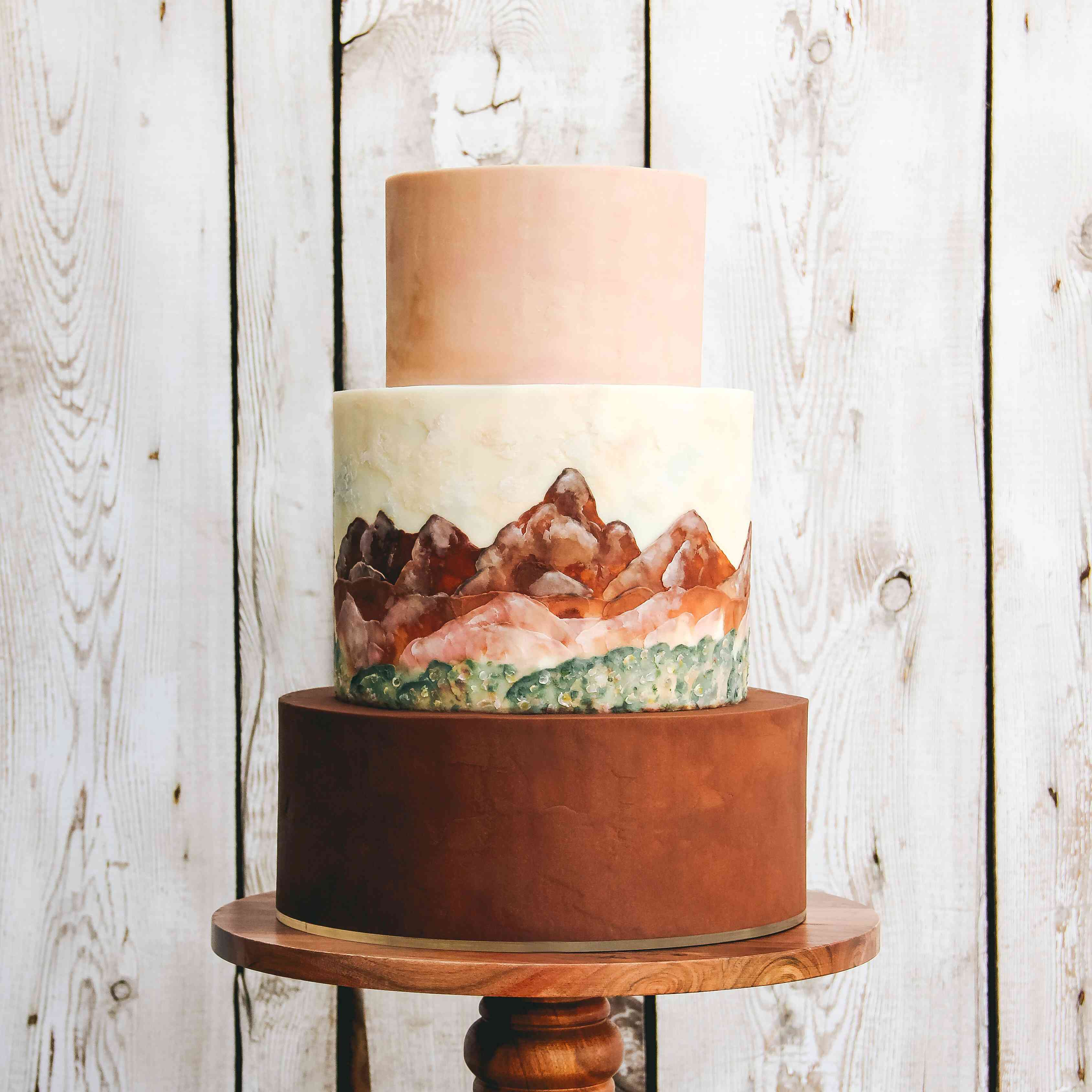 巧克力山婚宴喜饼