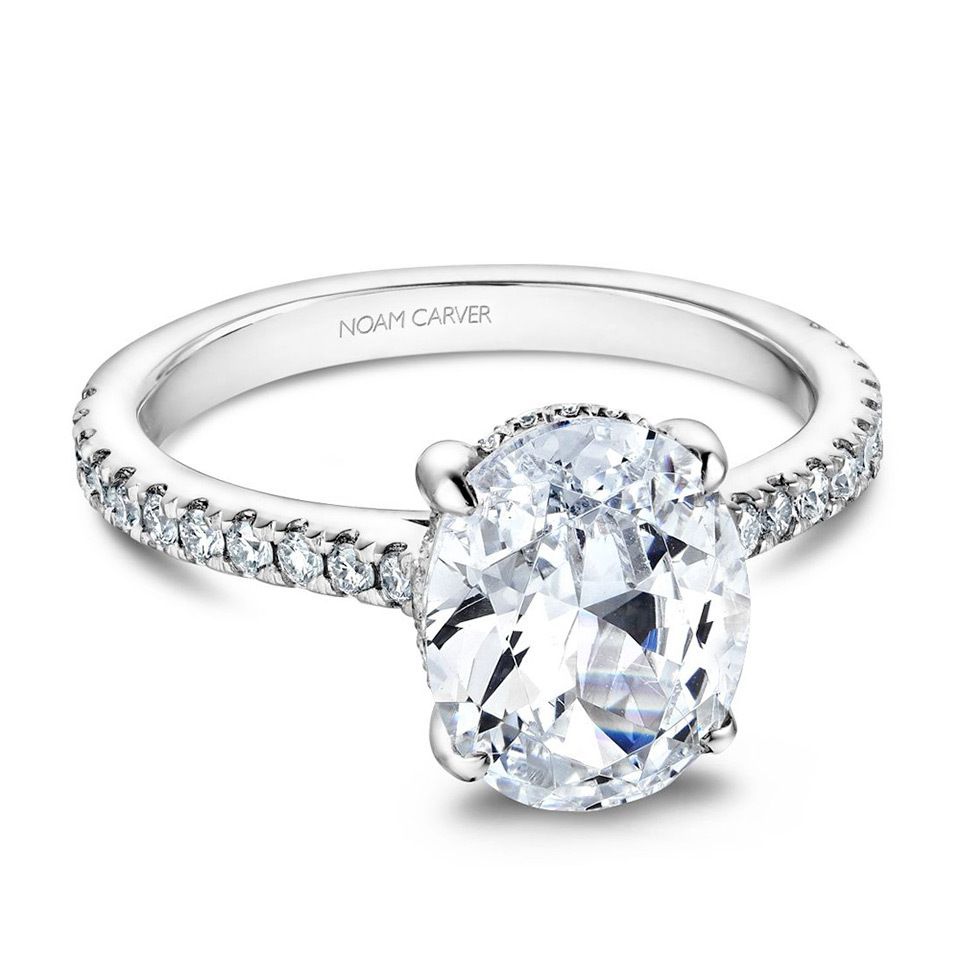 诺姆·卡弗大教堂钻石订婚戒指戒托ld乐动官网